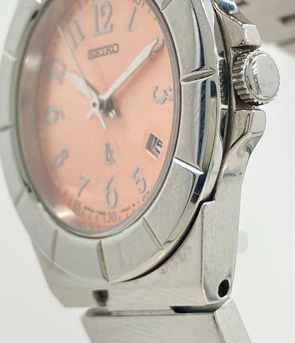 SEIKO 腕時計 lk ルキア クオーツ オレンジ 7N82-0620 レディース セイコー