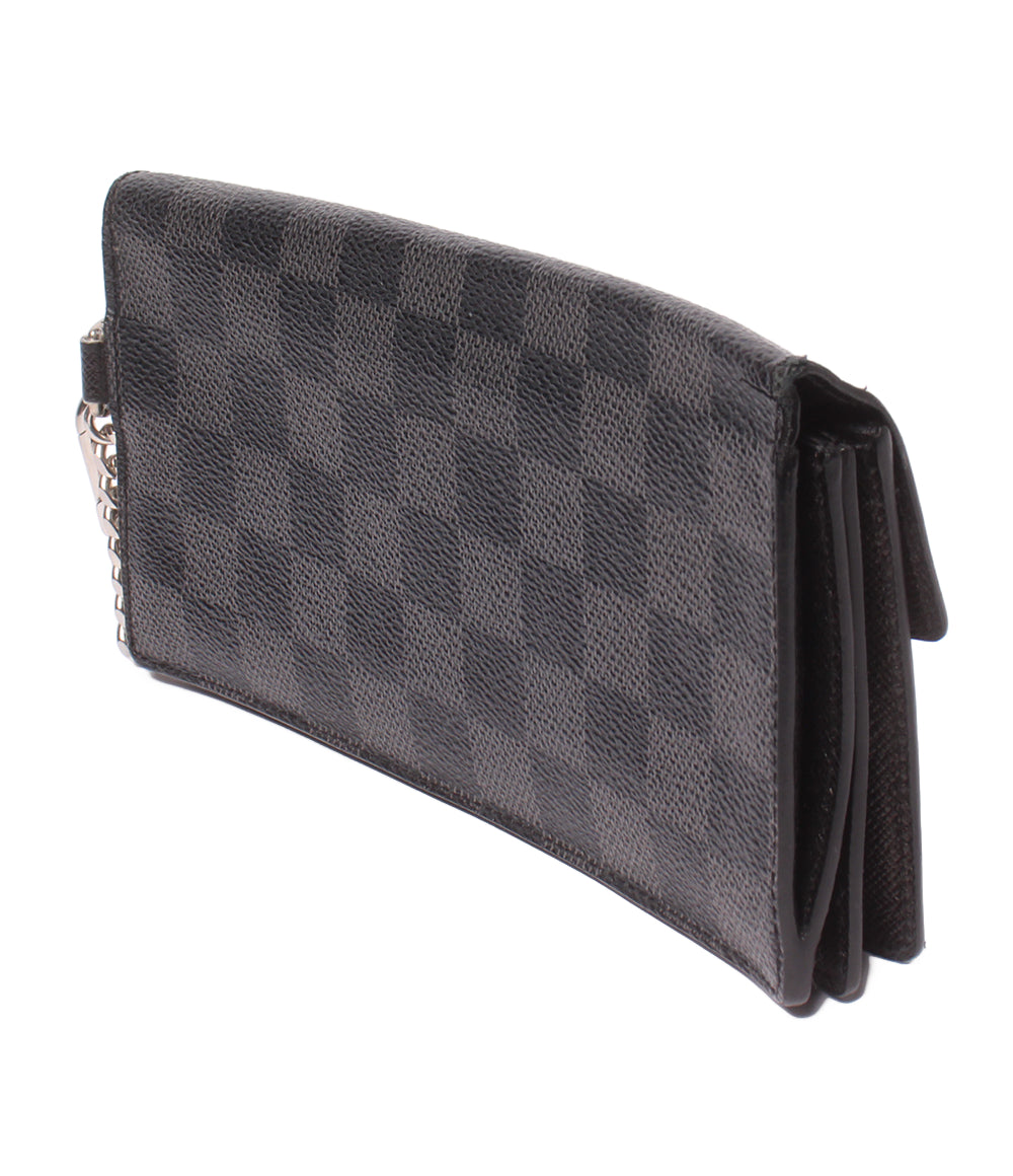LOUIS VUITTON 長財布 ポルトフォイユ アコルディオン ダミエ グラフィット N60023 メンズ ルイ・ヴィトン