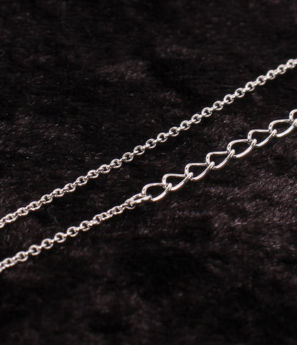 美品 TASAKI ネックレス SV パール 4.7mm クロスモチーフ レディース タサキ