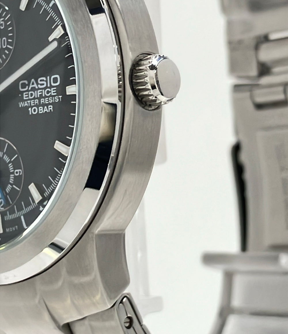 CASIO 腕時計 エディフィス EDFICE クオーツ ブラック EF-305 メンズ カシオ