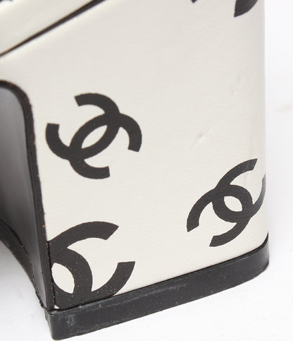 CHANEL サンダル ココマーク 総柄 レディース SIZE 35C シャネル