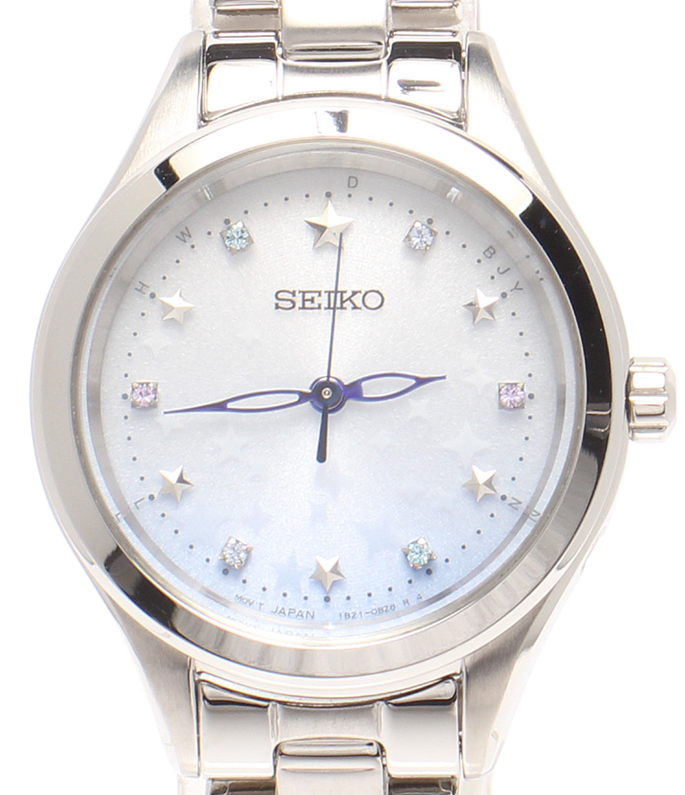 SEIKO 腕時計 ソーラー 1B21-0AS0 レディース セイコー