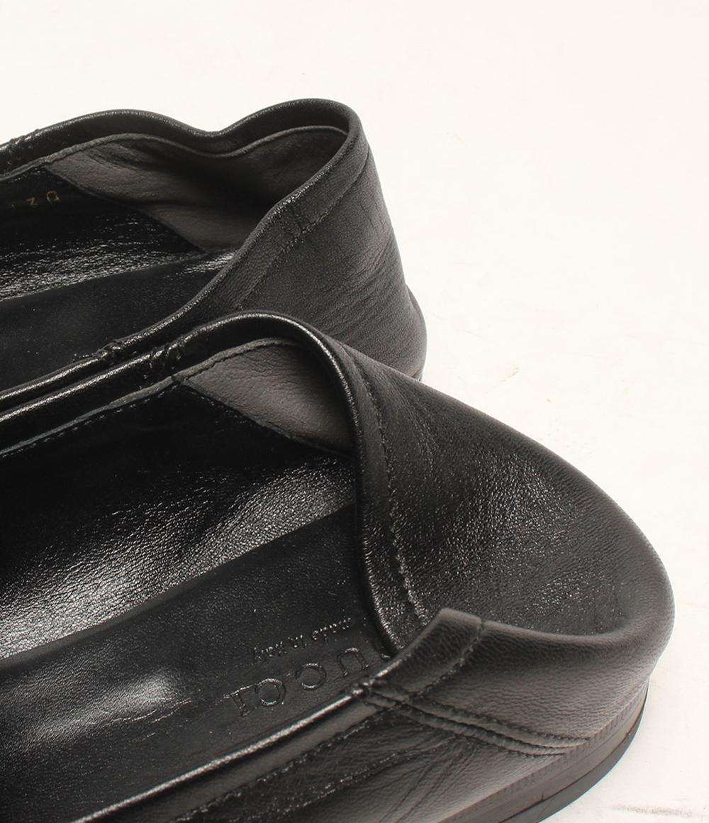 GUCCI レザーローファー ホースビット 414998 レディース SIZE 37 1/2 (24.5cm) グッチ