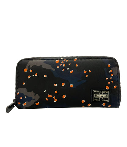 PORTER ラウンドファスナー長財布 PS CHIP CAMO レディース メンズ ポーター