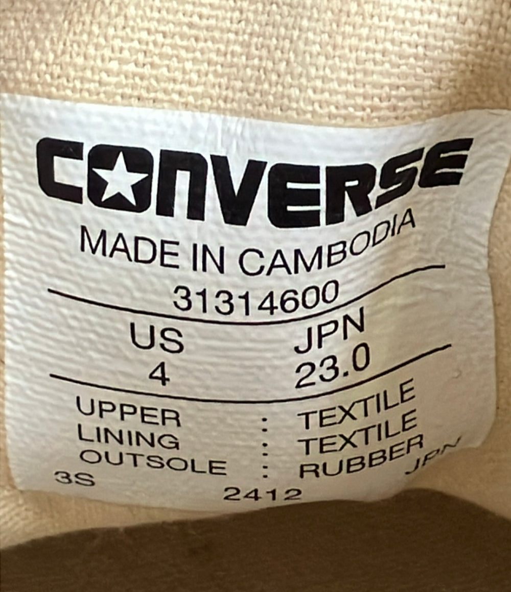 CONVERSE ハイカットスニーカー 厚底 オールスター サージトレーナー HI 31314600 レディース SIZE 23.0 コンバース