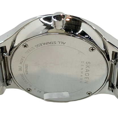 SKAGEN 腕時計 クオーツ ネイビー SKW6519 メンズ スカーゲン