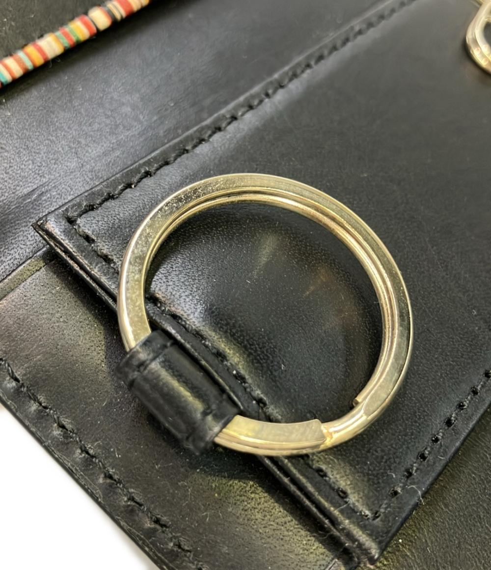 ポール・スミス 4連キーケース キーリング付き メンズ Paul Smith