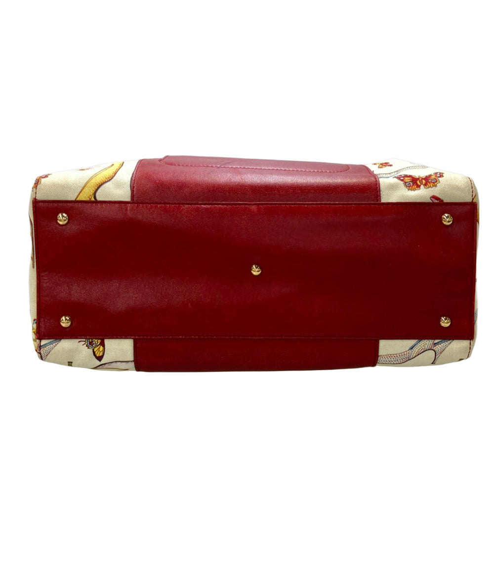 Salvatore Ferragamo ハンドバッグ ハイヒール柄 DY-21 B611 レディース サルヴァトーレフェラガモ