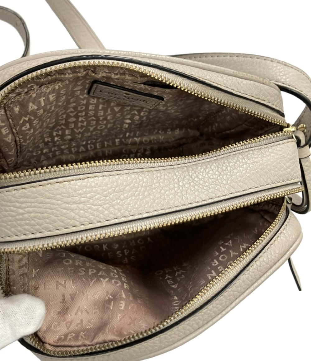 kate spade ショルダーバッグ 斜め掛け ダブルファスナー レディース