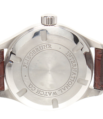 IWC SCHAFFHAUSEN 腕時計 パイロットウォッチ ミッドサイズ 自動巻き ブラック IW325604 メンズ アイダブリューシー シャフハウゼン