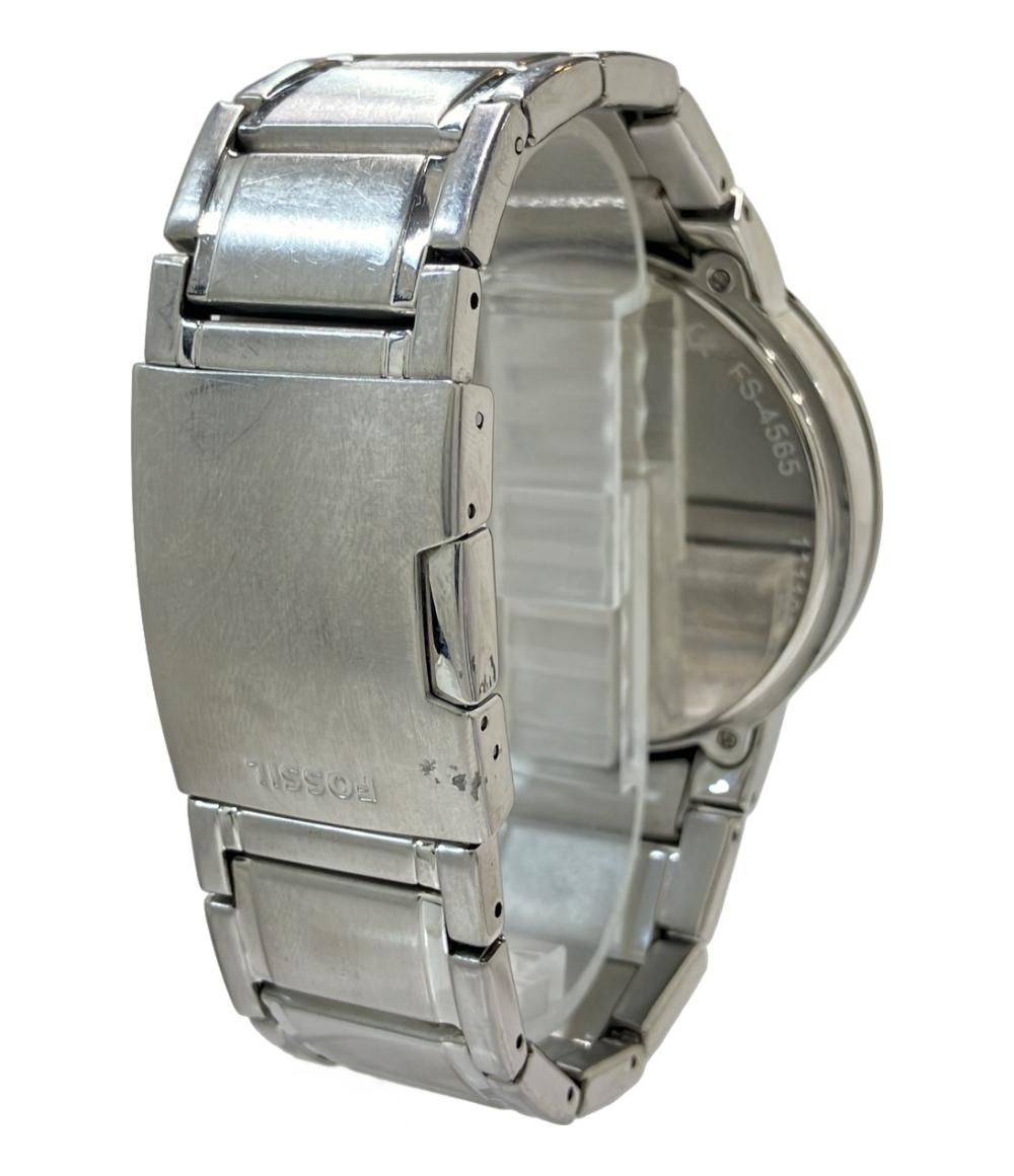 フォッシル 腕時計 クオーツ ブラック FS-4565 メンズ FOSSIL