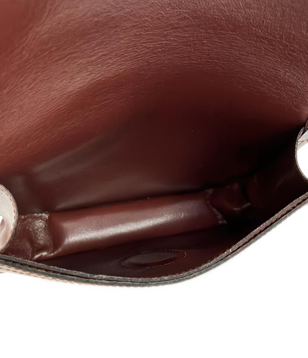 美品 カルティエ ショルダーバッグ 斜め掛け マストライン レディース Cartier