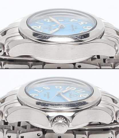 OMEGA 腕時計 シーマスター120 クオーツ ブルー 2581.88 レディース オメガ