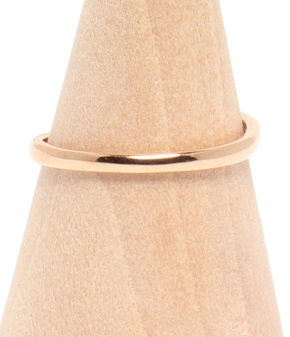 美品 VENDOME AOYAMA リング 指輪 K10 ダイヤ 1P レディース SIZE 9号 ヴァンドームアオヤマ