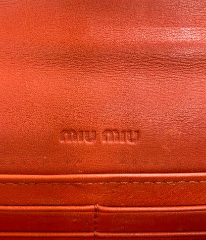 MIUMIU 長財布 レディース ミュウミュウ