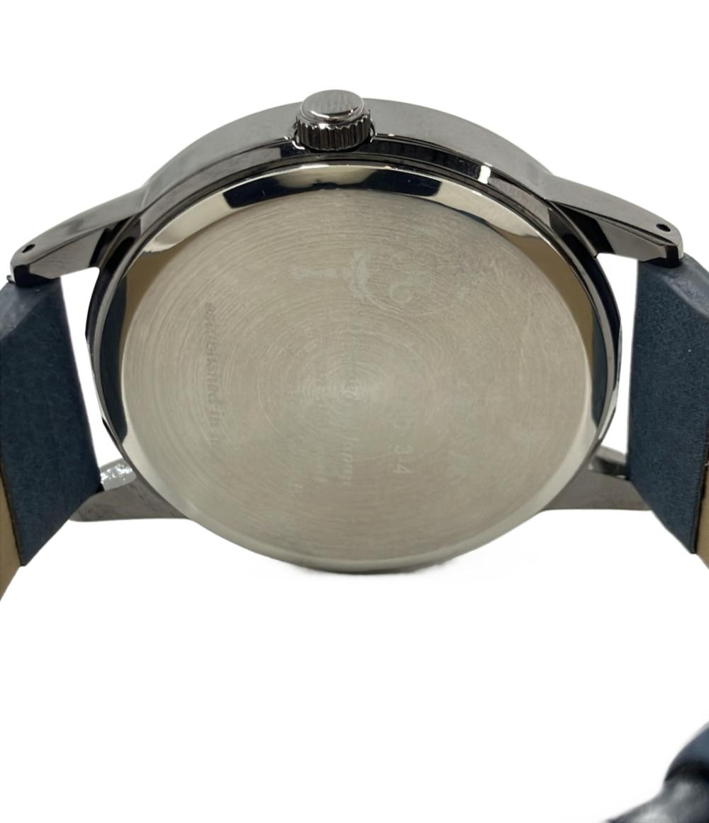 ナティート 腕時計 クオーツ シルバー FDC105 メンズ nattito