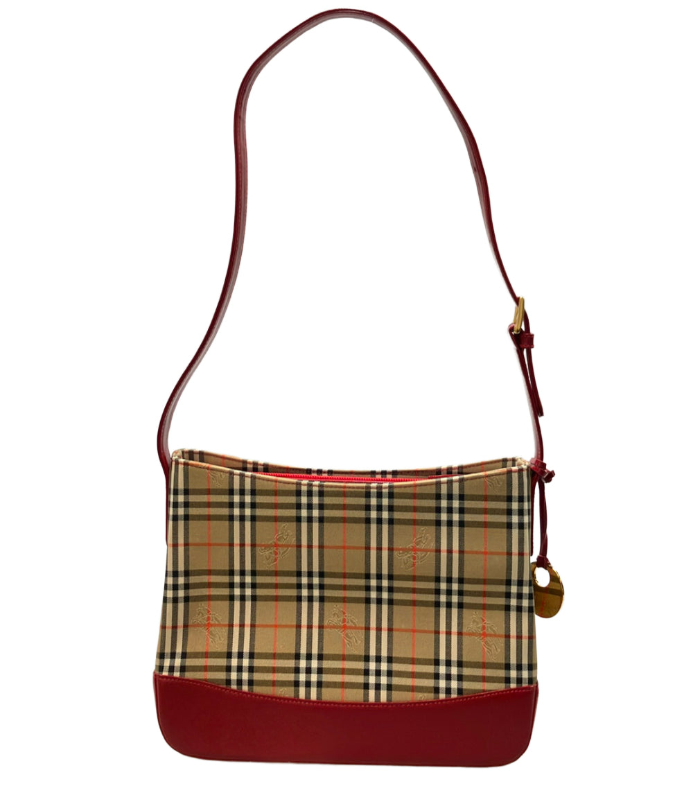 美品 BURBERRY ショルダーバッグ レディース バーバリー
