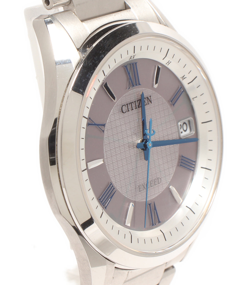 CITIZEN 腕時計 ソーラー電波 エクシード EXCEED ソーラー H110