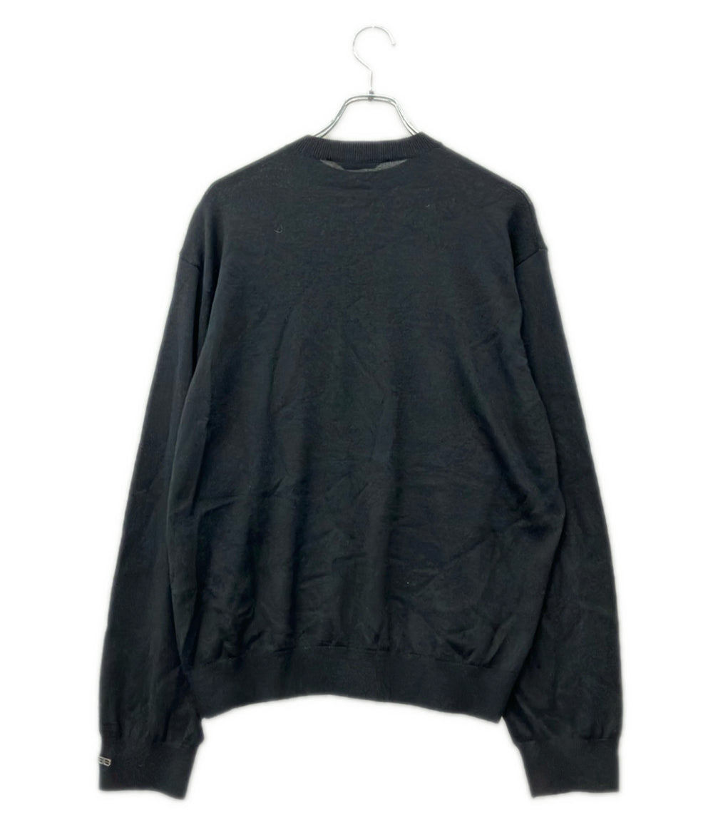 BALENCIAGA 長袖 クルーネック ニット 849963 T1756 メンズ SIZE S バレンシアガ