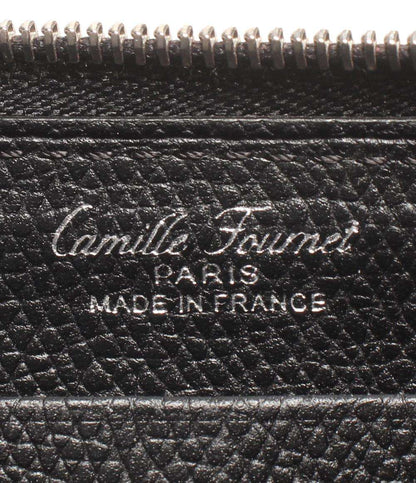 Camille Fournet ラウンドファスナー長財布 メンズ カミーユフォルネ