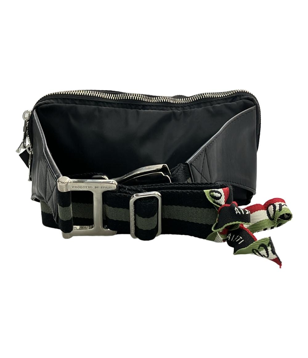 Orobianco ウエストバッグ ボディバッグ レザー メンズ オロビアンコ