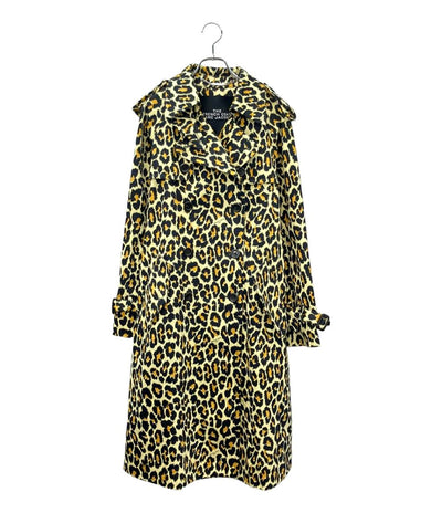 美品 MARC JACOBS トレンチコート ヒョウ柄 D306P30RE20 レディース SIZE XS マークジェイコブス