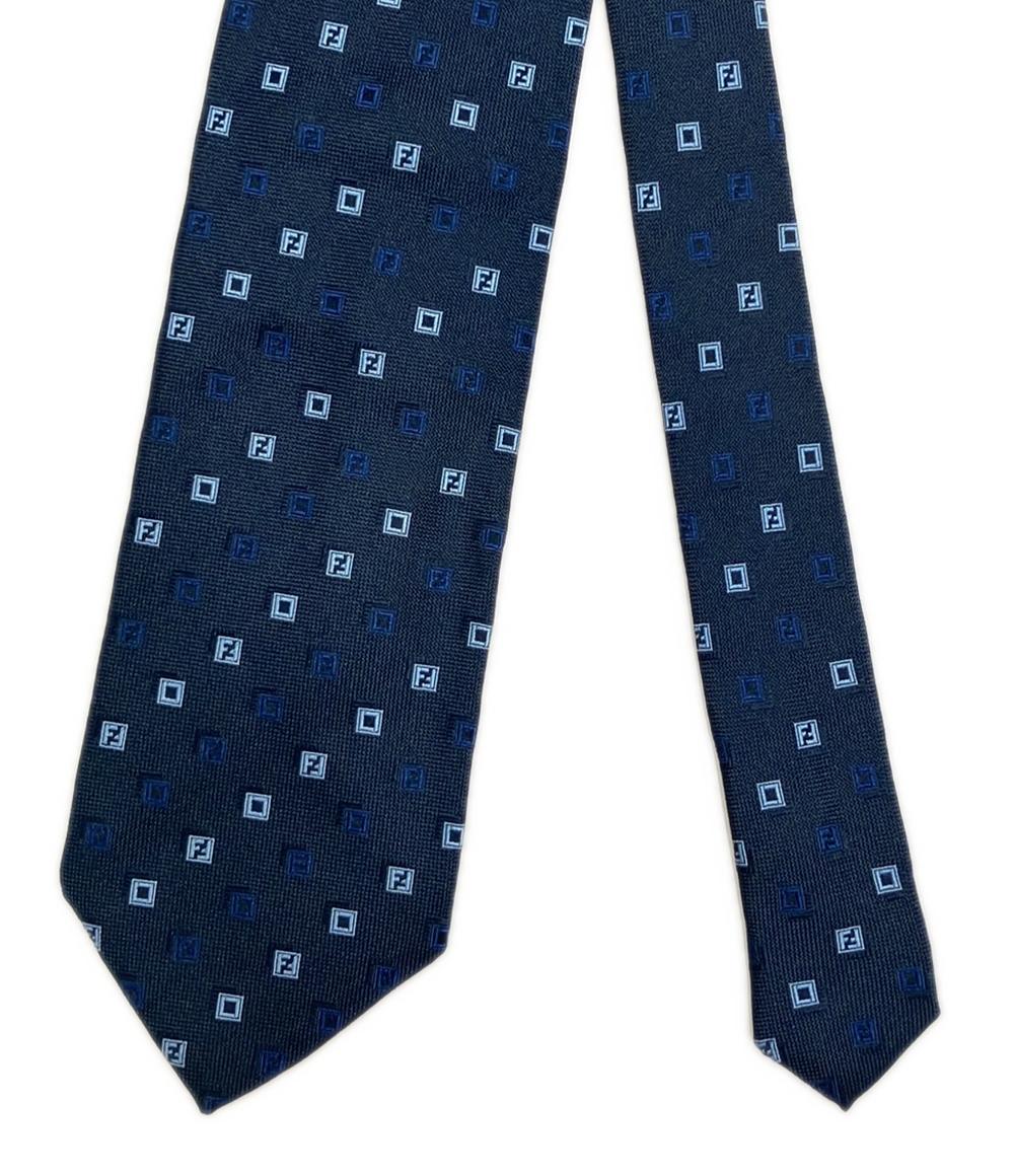 フェンディ ネクタイ シルク100% メンズ FENDI
