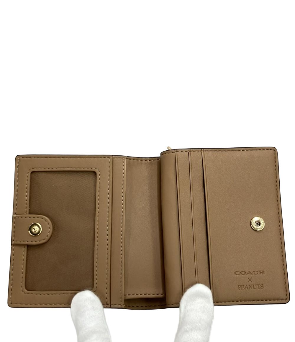 COACH PEANUTS 二つ折り財布 CBN32 IMY3O レディース コーチ ピーナッツ