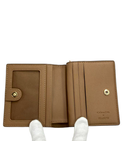 COACH PEANUTS 二つ折り財布 CBN32 IMY3O レディース コーチ ピーナッツ