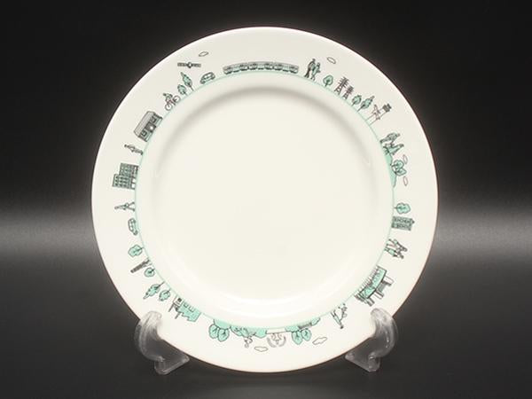 美品 ティファニー プレート 皿 19cm 三菱100周年記念コラボ TIFFANY&Co.