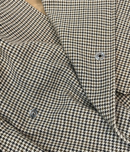 Barbour ロングコート トレンチコート 千鳥格子柄 2102409 レディース SIZE 36 (M) バブアー