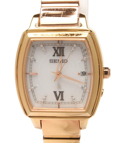 SEIKO 腕時計 ルキア LUKIA ソーラー 1B22-0BG0 レディース セイコー