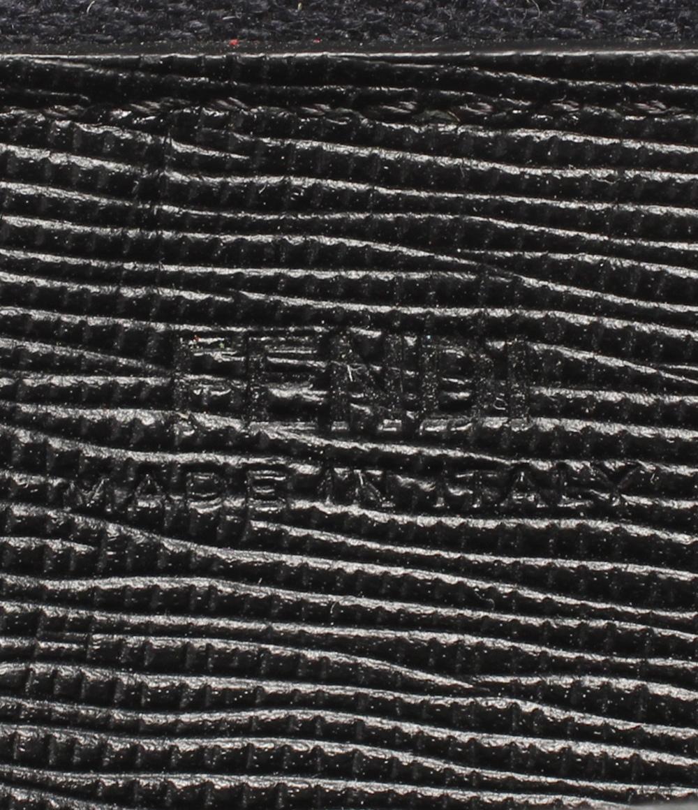 FENDI ラウンドファスナー長財布 モンスターフェイス メンズ フェンディ