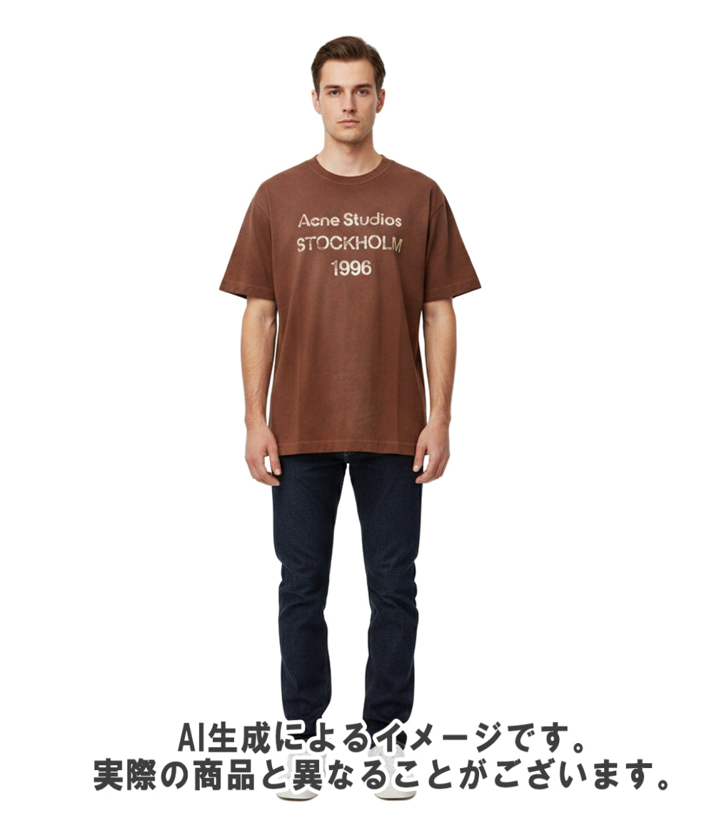 Acne Studios 半袖Tシャツ スプレーヴィンテージ 加工 ロゴ FN-UX-TSHI000013 メンズ SIZE XXS アクネ ストゥディオズ