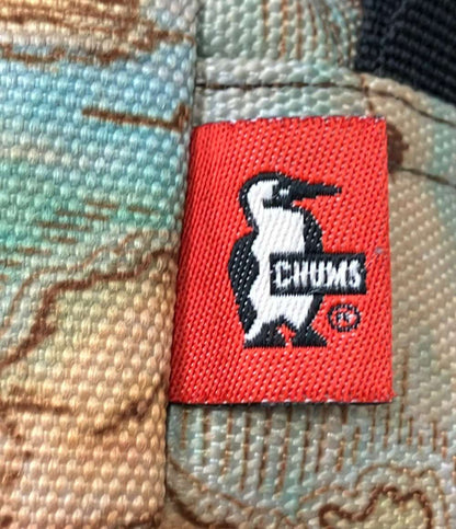 美品 CHUMS ショルダーバッグ 斜め掛け 地図柄 メンズ レディース チャムス