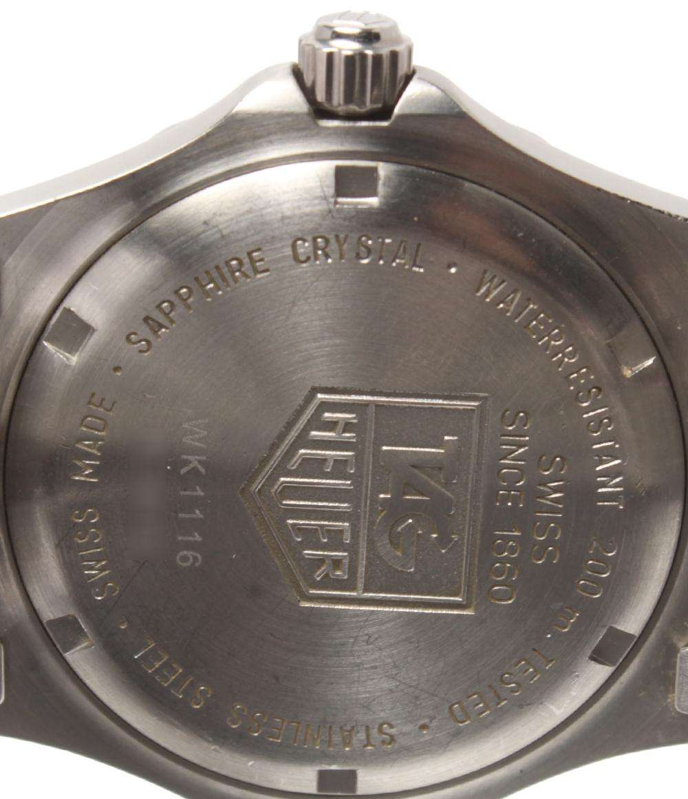 TAG HEUER 腕時計 プロフェッショナル 200m クオーツ ブルー WK1116 メンズ タグホイヤー