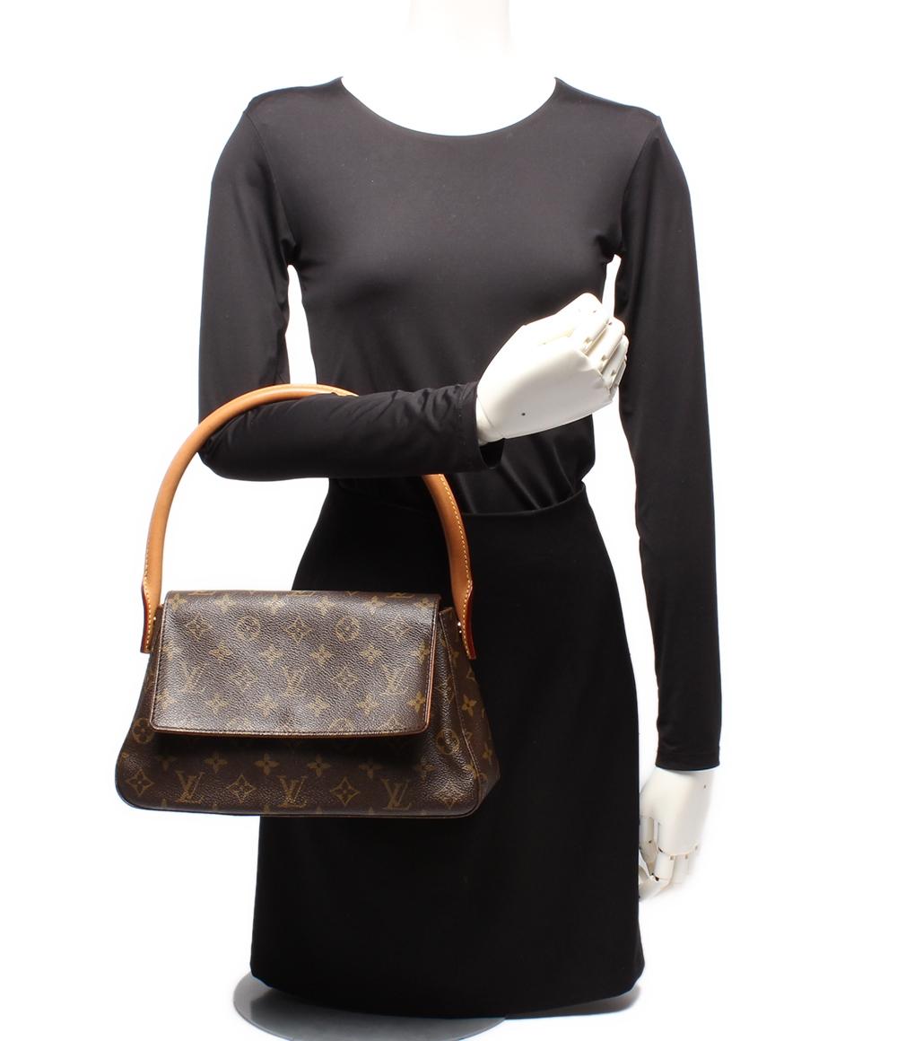 ルイヴィトン ハンドバッグ ワンショルダーバッグ 肩掛け ミニ ルーピング モノグラム M51147 レディース