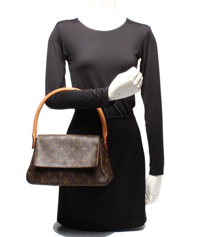 ルイヴィトン ハンドバッグ ワンショルダーバッグ 肩掛け ミニ ルーピング モノグラム M51147 レディース