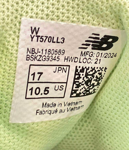 NEW BALANCE ローカットスニーカー YT570LL3 キッズ SIZE 17.0 (M) ニューバランス