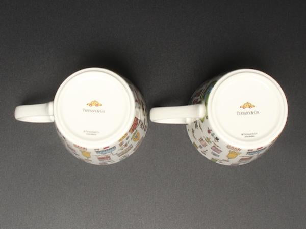 美品 ティファニー マグカップ 2点セット ペア 5th アベニュー