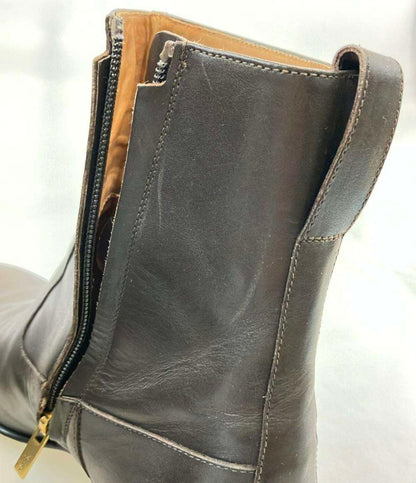 YVES SAINT LAURENT ショートブーツ サイドジップ メンズ SIZE 41 (26cm) イヴ・サンローラン