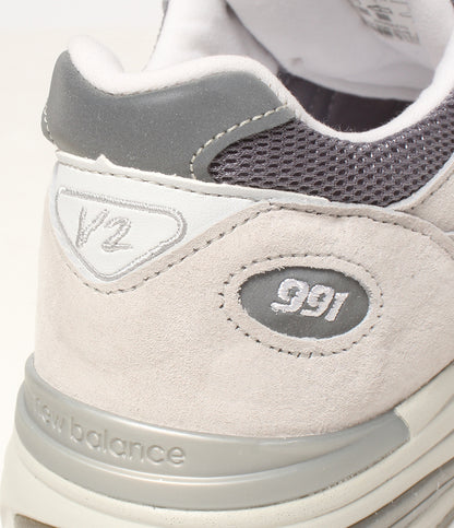 美品 NEW BALANCE ローカットスニーカー U991LG2 メンズ SIZE USA 8 1/2 ニューバランス