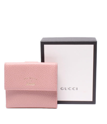 美品 グッチ 二つ折り財布 368233 496334 レディース GUCCI