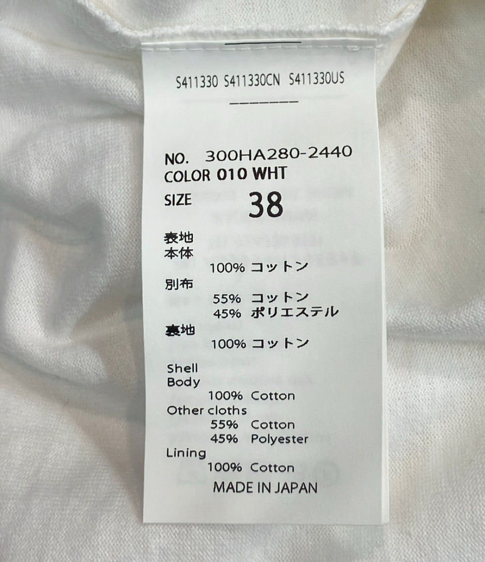 ENFOLD スクエアペプラム ロングスリーブ Tシャツ 300HA280-2440 レディース SIZE 38 (S) エンフォルド