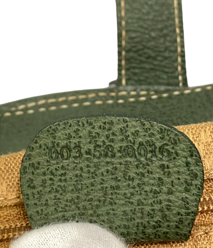 GUCCI スエード リュック バンブー 003 58 0016 レディース グッチ