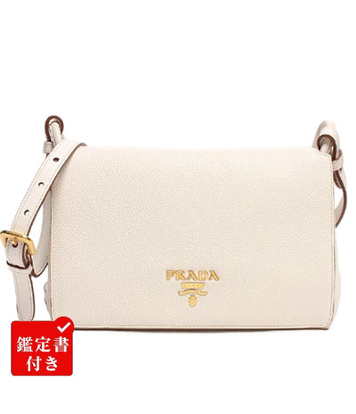 プラダ レザーショルダーバッグ ゴールド金具 ヴィッテロダイノレザー 1BH031 レディース PRADA
