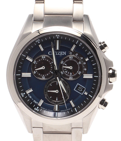 CITIZEN 腕時計 アテッサ ソーラー ネイビー E610-S104203 メンズ シチズン