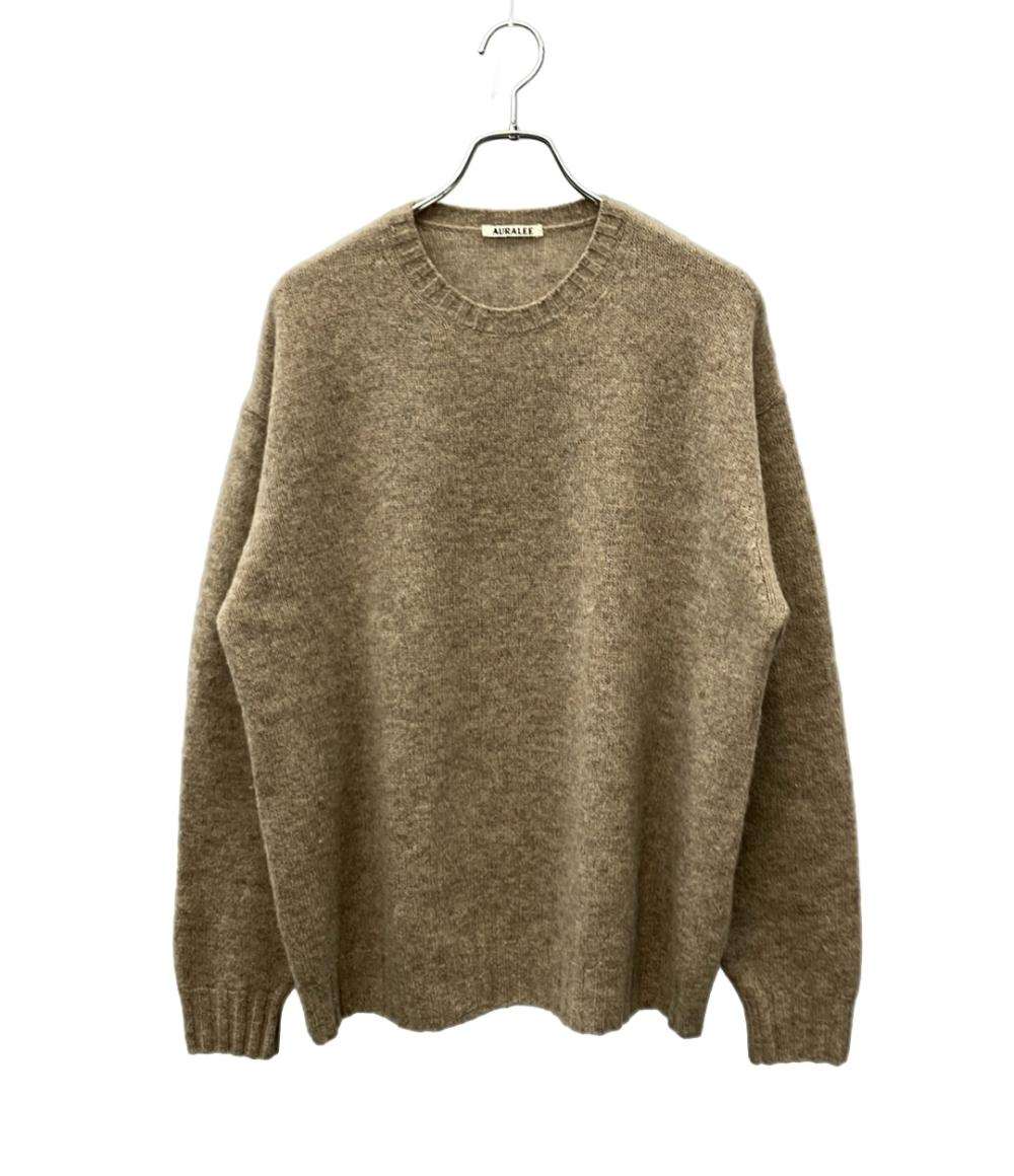 AURALEE 長袖ニット ウール カシミア A24AP02SC メンズ SIZE 5 (L) オーラリー