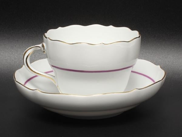美品 Meissen カップ＆ソーサー ベーシックフラワー クレマチス マイセン