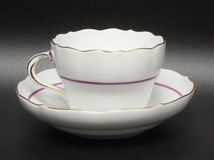 美品 Meissen カップ＆ソーサー ベーシックフラワー クレマチス マイセン